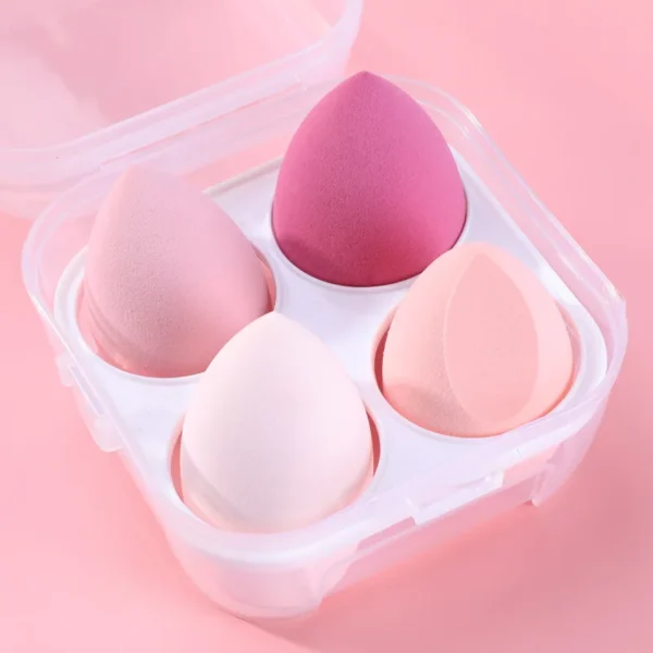 1/4pcs Beauty Egg Makeup Sponge Makeup Puff Set Foundation Sponge Puff Wet and Dry Makeup Tools - Image 26