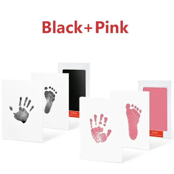 2/4pc Baby Handprint Footprints Ink Pads Safe Non-toxic No-Touch Skin Inkless Inkpad Kits Pet Cat Dog Paw Prints Souvenirs Gifts - Image 13