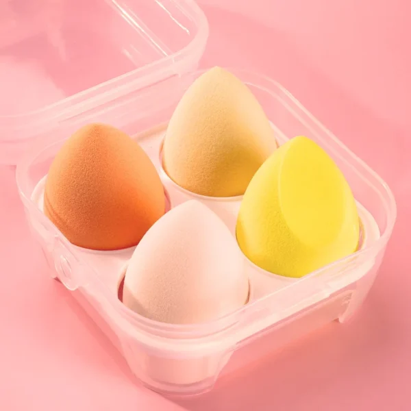 1/4pcs Beauty Egg Makeup Sponge Makeup Puff Set Foundation Sponge Puff Wet and Dry Makeup Tools - Image 27