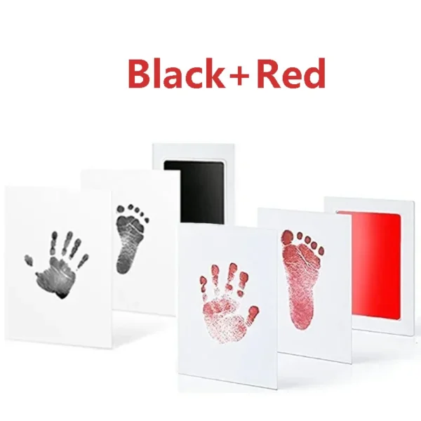 2/4pc Baby Handprint Footprints Ink Pads Safe Non-toxic No-Touch Skin Inkless Inkpad Kits Pet Cat Dog Paw Prints Souvenirs Gifts - Image 12