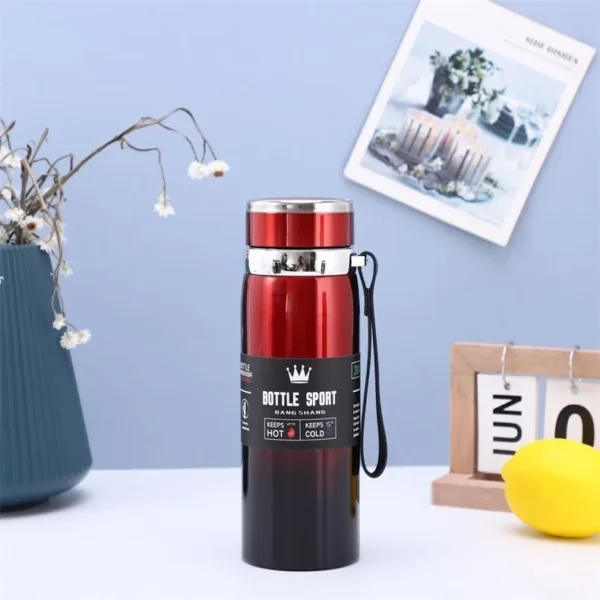 1000ml Thermal Water Bottle Thermos Vacuum Flask Double Stainless Steel Coffee Tea Insulated Cup Leakage-proof for Office - Image 8