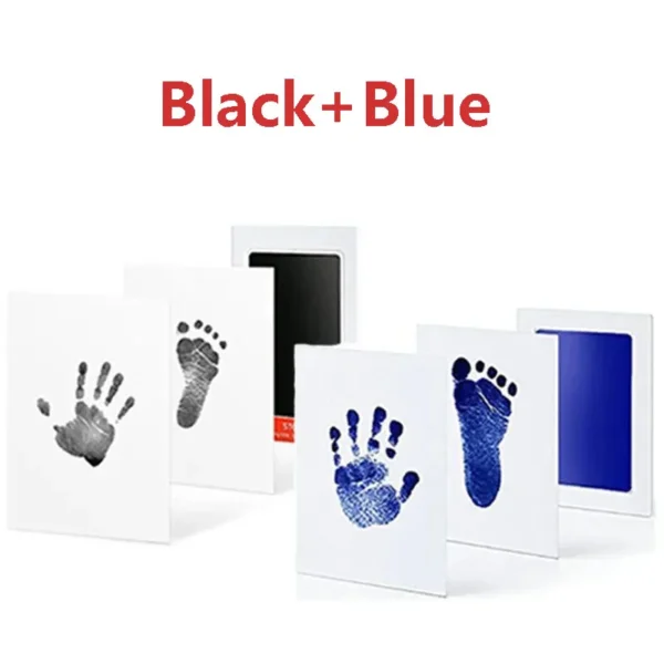 2/4pc Baby Handprint Footprints Ink Pads Safe Non-toxic No-Touch Skin Inkless Inkpad Kits Pet Cat Dog Paw Prints Souvenirs Gifts - Image 4