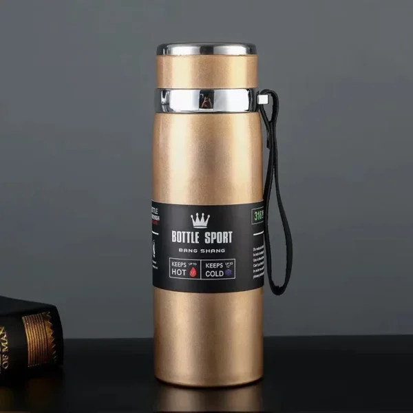 1000ml Thermal Water Bottle Thermos Vacuum Flask Double Stainless Steel Coffee Tea Insulated Cup Leakage-proof for Office - Image 3