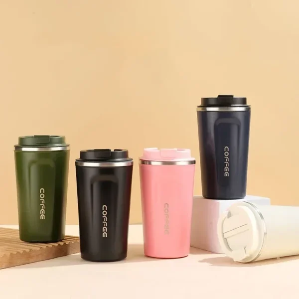 304 Stainless Steel Office Outdoor Portable Car Cup Men and Women Insulation Cup Large Capacity Coffee Cups Thermos - Image 3